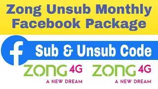 how to unsub zong monthly facebook package | unsubscribe zong monthly fb pkg | unsubcribe facebook