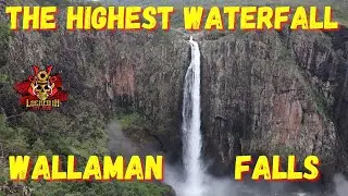 WALLAMAN FALLS THE HIGHEST WATERFALL IN AUSTRALIA  269M NORTH QUEENSLAND