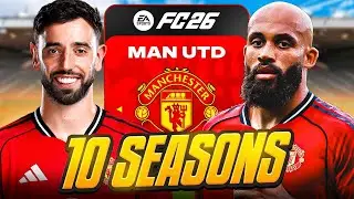 Převzal jsem Man United na 10 sezón a Vyhrál jsem Trofeje! 🏆📈