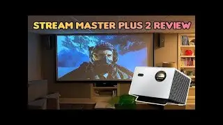 StreamMaster Plus 4K Laser Projector Review 🎬 300&rdquo; IMAX | 240Hz Gaming Beast!