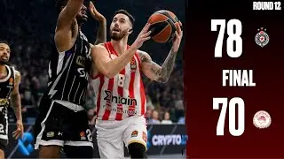 Partizan - Olympiacos 78-70 | Eurolegue Round 12 Full Game Highlights | 28.11.2024