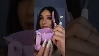 ASMR| Skincare 😌✨#asmr #skincare #claymask #satisfying #mouthsounds #tapping #scratching