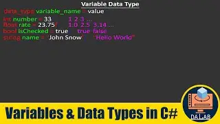 Variables and Data Types in C# Unity