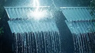 Deep Sleep Rain - Tropical Rain & Heavy Thunderstorm Sounds for Sleeping - Rain Sounds for Sleep