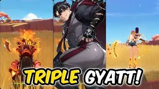 Suffocate The Enemies With This Triple Gyatt Team of Wriothesley! Genshin Impact