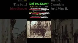 The Battle of Ortona: Canada&rsquo;s Deadliest WWII Urban Fight #ww2