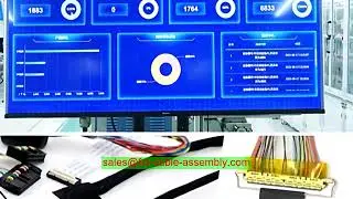 Индивидуальный кабельный жгут 2510 Разъем LVDS Кабель Full Hd Кабель Сборка Кабеля N 97 LVDS Универс