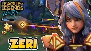 ⚡ SHOCKING NEW CHAMP ZERI GAMEPLAY | AD and AP Builds | Erick Dota - Wild Rift