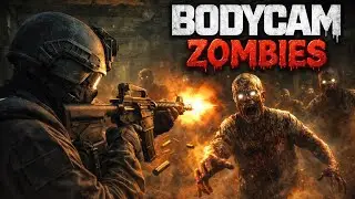 SURVIVING the NEW ASYLUM ZOMBIE MAP in BODYCAM