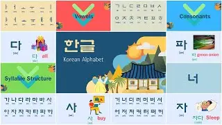 Learn Korean Alphabet for beginner