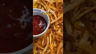 Shoestring Fries 🍟 #shorts