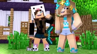 Minecraft Sonhos: CONSTRUIMOS A NOSSA CASA MODERNA! #1