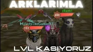I Arklarımla lvl kasıyoruz! I BLacK-zRum1-M3lodyTheGamerYT I