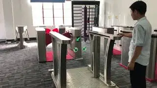 Glass Turnstiles ,tripod turnstile,full height turnstile factory view