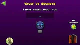 geometry dash the vault keeper level the challenge 100% completed