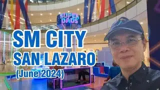 Visiting SM City San Lazaro, Sta. Cruz, Manila| Mall front garden| June 2024 update
