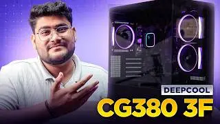 Deepcool CG380 3F - Unboxing & Review | Budget king 🔥 | Best Micro ATX Cabinet Under 5000