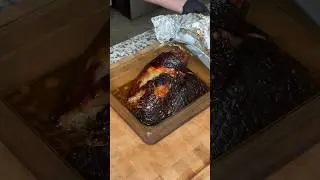 This Pulled Ham will be the BEST ham you&rsquo;ve ever had! #texasbbq #bbqfood #bbqrecipes #ham