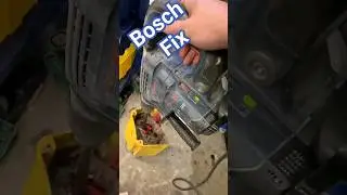 How to strip and service a Bosch GBH5-40DE Hammer for repair.