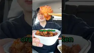 This Orange Chicken is better than Panda Express?😱 ​⁠@shophocho7798 #food #americanfood #chicken
