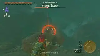 Boss: Rare Stone Talus, Drenan Highlands | The Legend of Zelda: Tears of the Kingdom (NS)