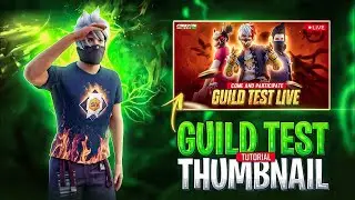 GUILD TEST LIVE 🔥 | Free Fire Max Guild Tryout | Join My Guild