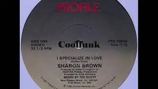 Sharon Brown - I Specialize In Love (12 inch 1982)