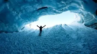 Whistler Blackcomb Ice Cave - Whistler, B.C Snowboarding