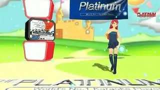Platinum 3d dance amy bubble pop with logo