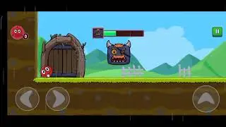 Red Ball Roller: battle with boss