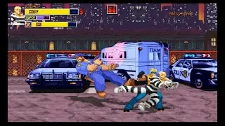 Final Fight Alpha - intro & stage 1 - OpenBor Preservation Project