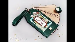 МК фотоальбом в виде тэга / Photo album - Step by step tutorial for beginners