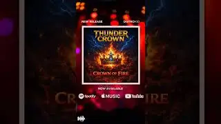 THUNDER CROWN - Crown of Fire  (Restored 1988 Demo) 👑⚡ #glammetal #hardrock  #