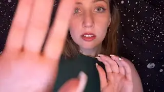 shhh, soft & slow asmr for sleep, hand movements, personal attention