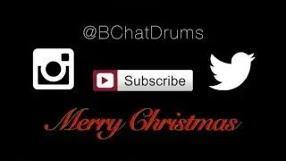 MERRY CHRISTMAS!! Jingle Bells - Austrian Death Machine (Festive Drum Cover)