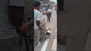 Thermo plastic Road marking