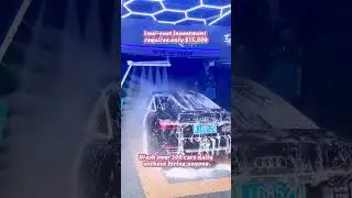 No brushes, no scratches.Just a smart, fast, and gentle car cleaning experience#carwash #carcleaning