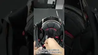 Y1 helmet Bluetooth headset installation tutorial. Helmet Bluetooth headset manufacturer.