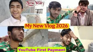 my first vlog ||  2026 🥺 | INTRO VLOG YouTube first payment @triggeredinsaan 