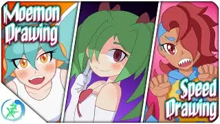 Drawing Moemon [ 03 ] | Speed Drawing