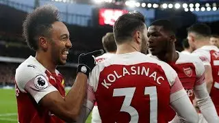 ARSENAL VS RENNES 2-0 AUBAMEYANG