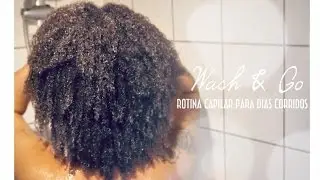 WASH & GO ♡ Rotina Capilar Para Dias Corridos | Joyce Carter