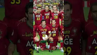 Portugal Squad World Cup 2006 🔥 | Player Age in 2006