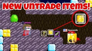 Getting New UNTRADEABLE Items! (GMoyai+ Gpick & more) ft. @Seth | Growtopia