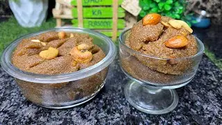 Besan suji halwa recipe at home