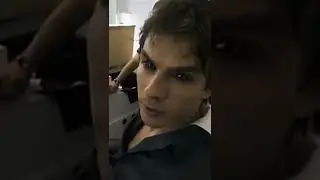 Damon Salvatore Vampire makeup #damonsalvatore #iansomerhalder #tvd #tvderana