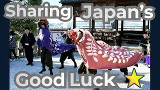 How Japan Really Celebrates New Year &mdash; Lion Dance & Osechi (Japanese New Year Food) in Kurashiki