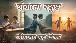 হারানো বন্ধুত্ব – জীবনের বড় শিক্ষা | Heart Touching Bangla Friendship Story | Emotional Story