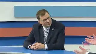 Гость в студии Михаил Наприенко - начальник департамента культуры администрации города Братска