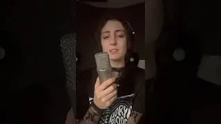 January is for sad girl music #lizzymcalpine #cover #folkmusic #singer